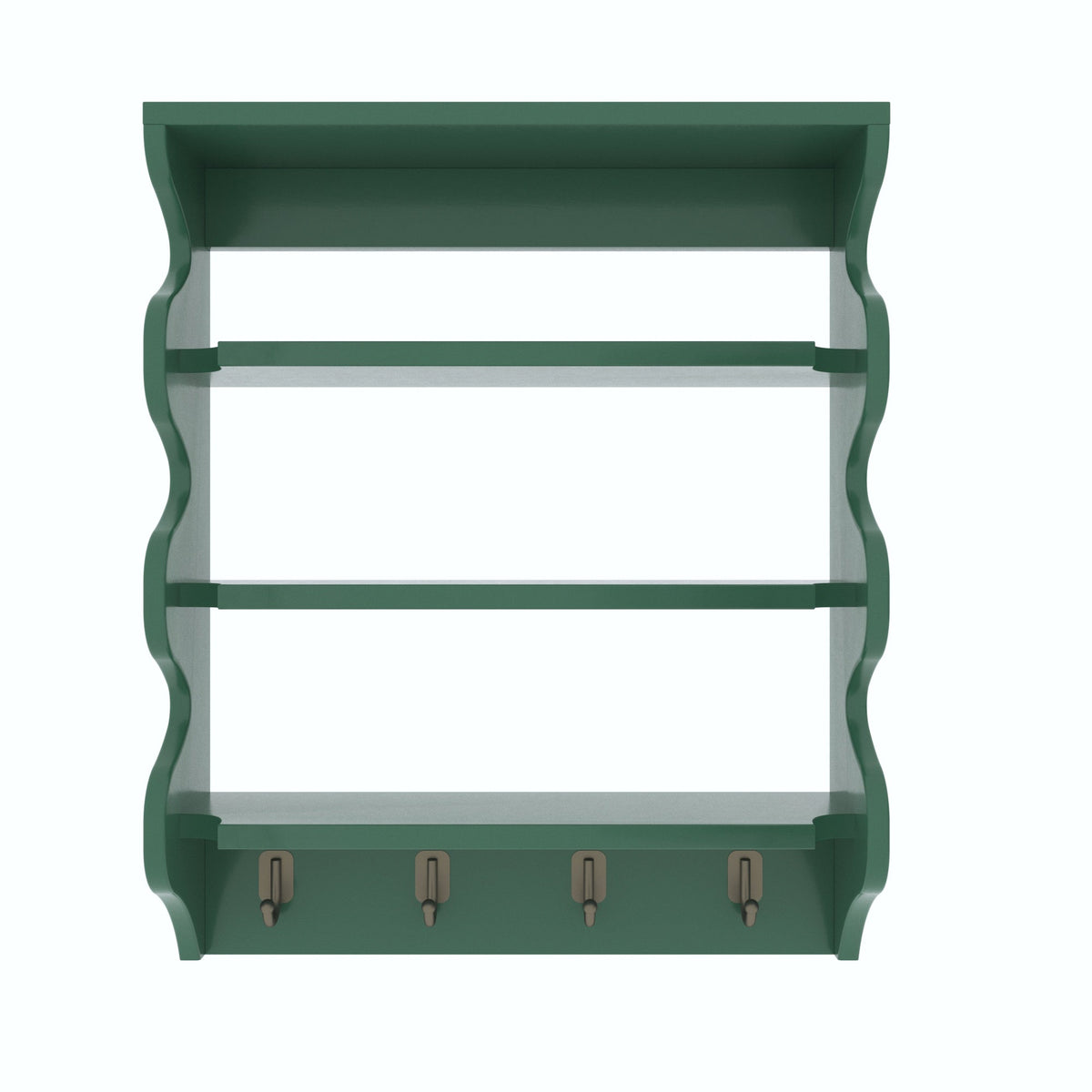 Flora Solid Wood Wall Shelf — view 3