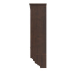 Arden Panelled Glass Panel Wardrobe — view 4