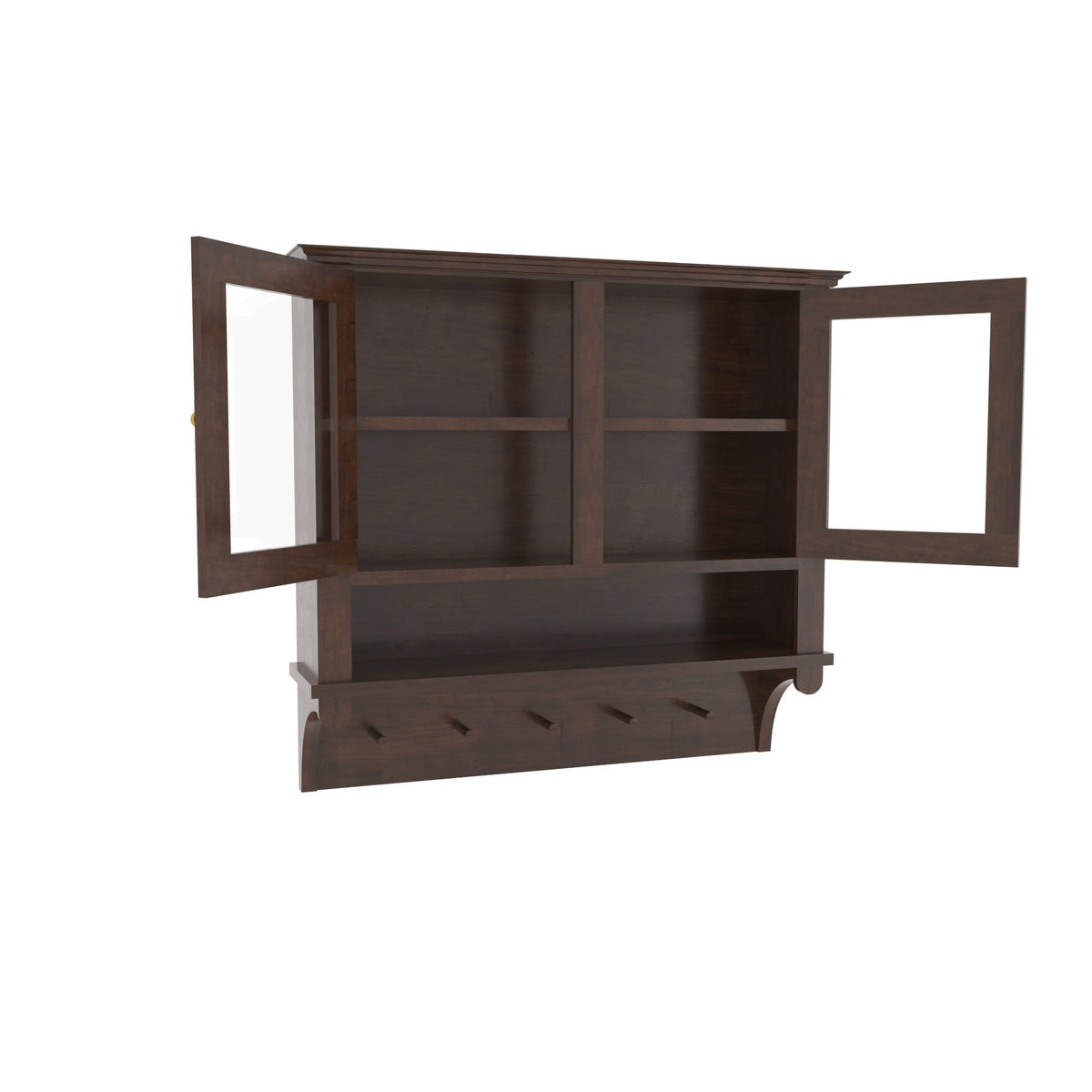 Arden Solid Wood Storage Cabinet — view 5