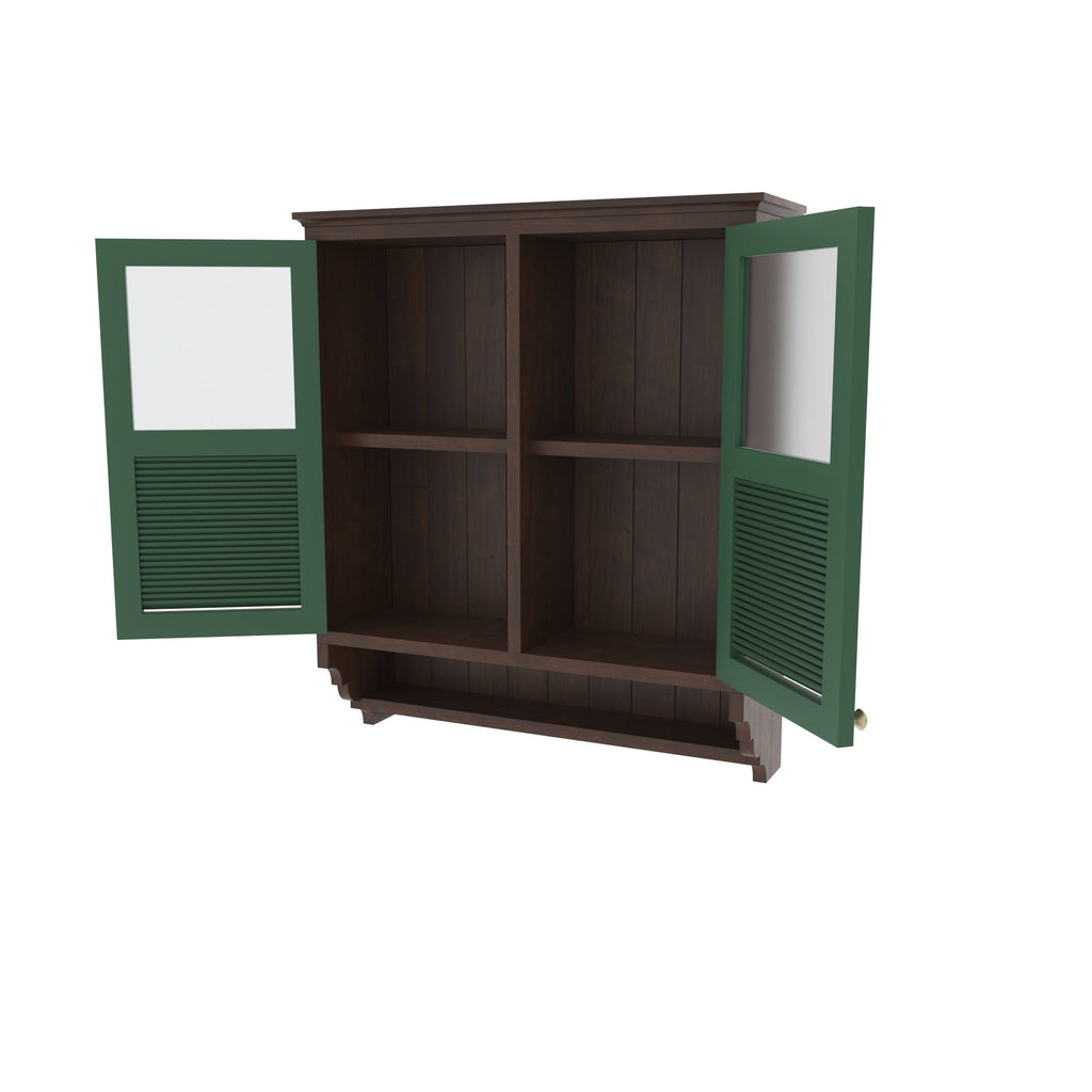 Arden Panelled Glass Panel Wardrobe — view 5