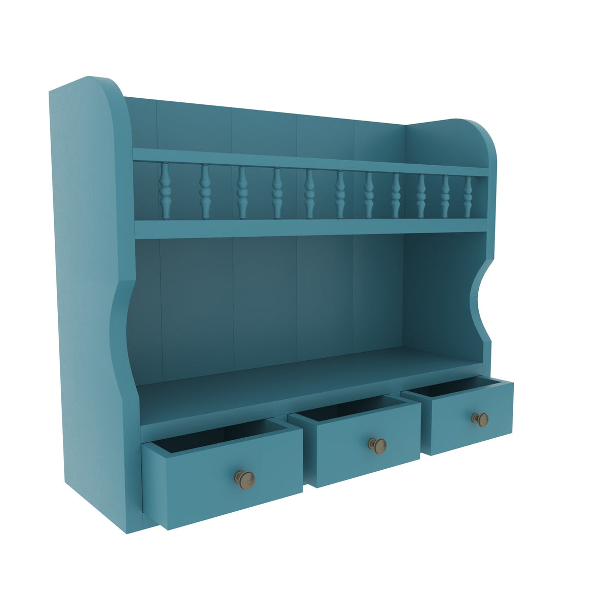 Emery Solid Wood Wall Shelf — view 5