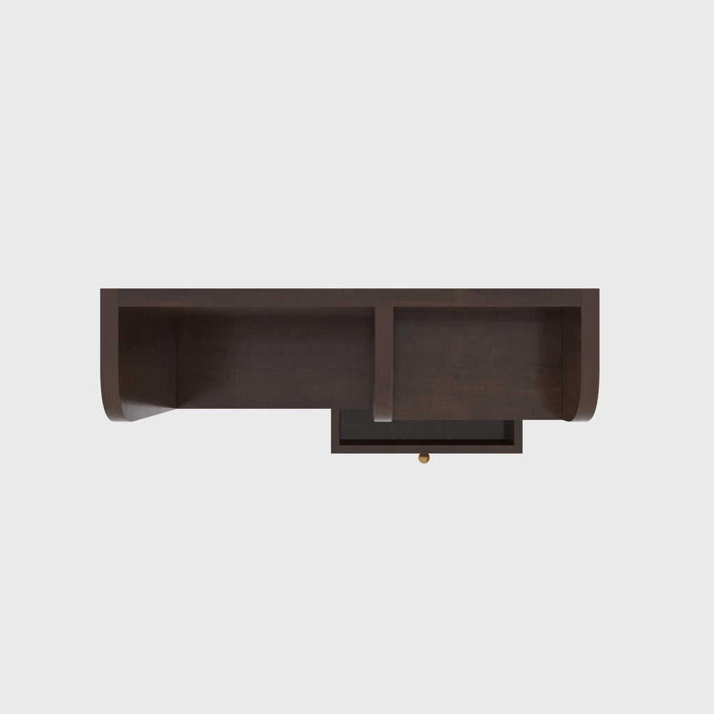 Gaia Solid Wood Wall Shelf — view 5