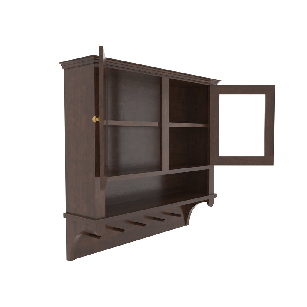 Arden Solid Wood Storage Cabinet — view 6