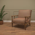 Evora Solid Wood Armchair — view 1