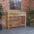 Arden Rustic Console Table — view 1
