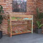 Arden Rustic Console Table — view 1