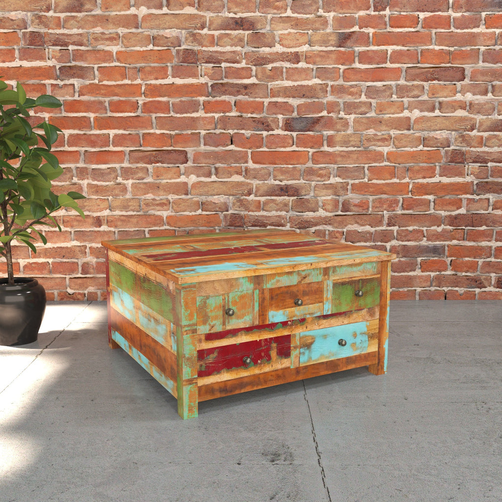 Elara Rustic Coffee Table — view 1