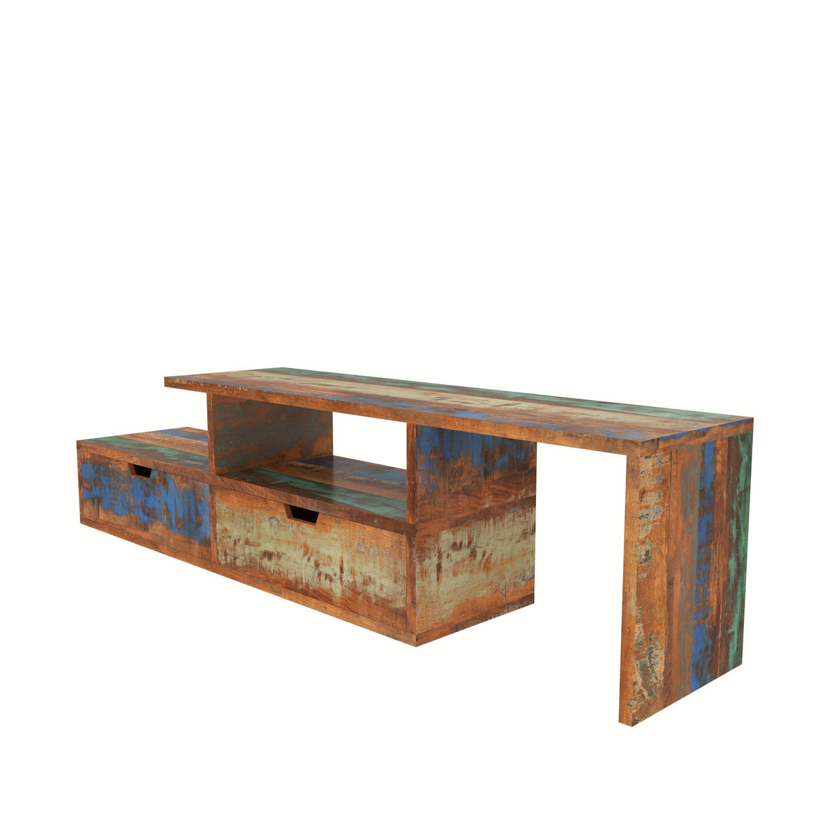 Celine Rustic TV Unit — view 2