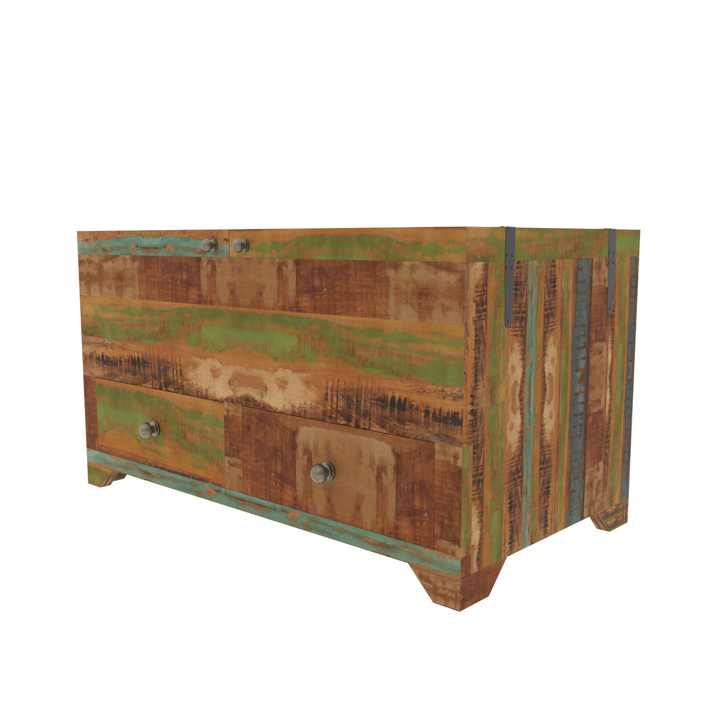 Delphine Rustic Coffee Table — view 3
