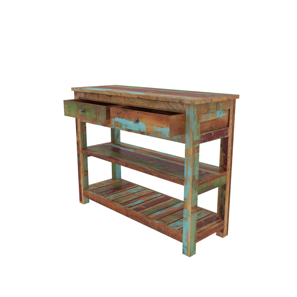 Arden Rustic Console Table — view 5