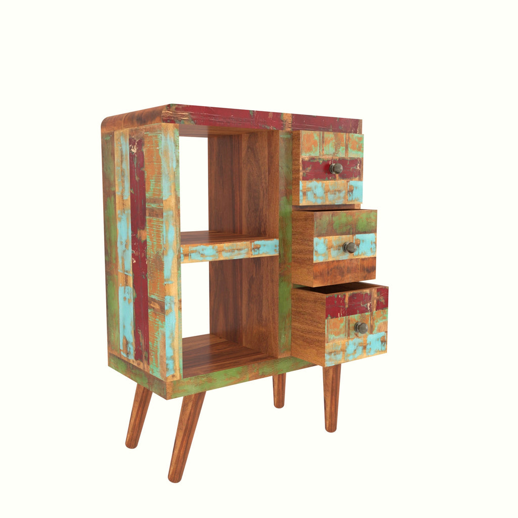 Briar Rustic Mid-Century Storage Cabinet — view 5