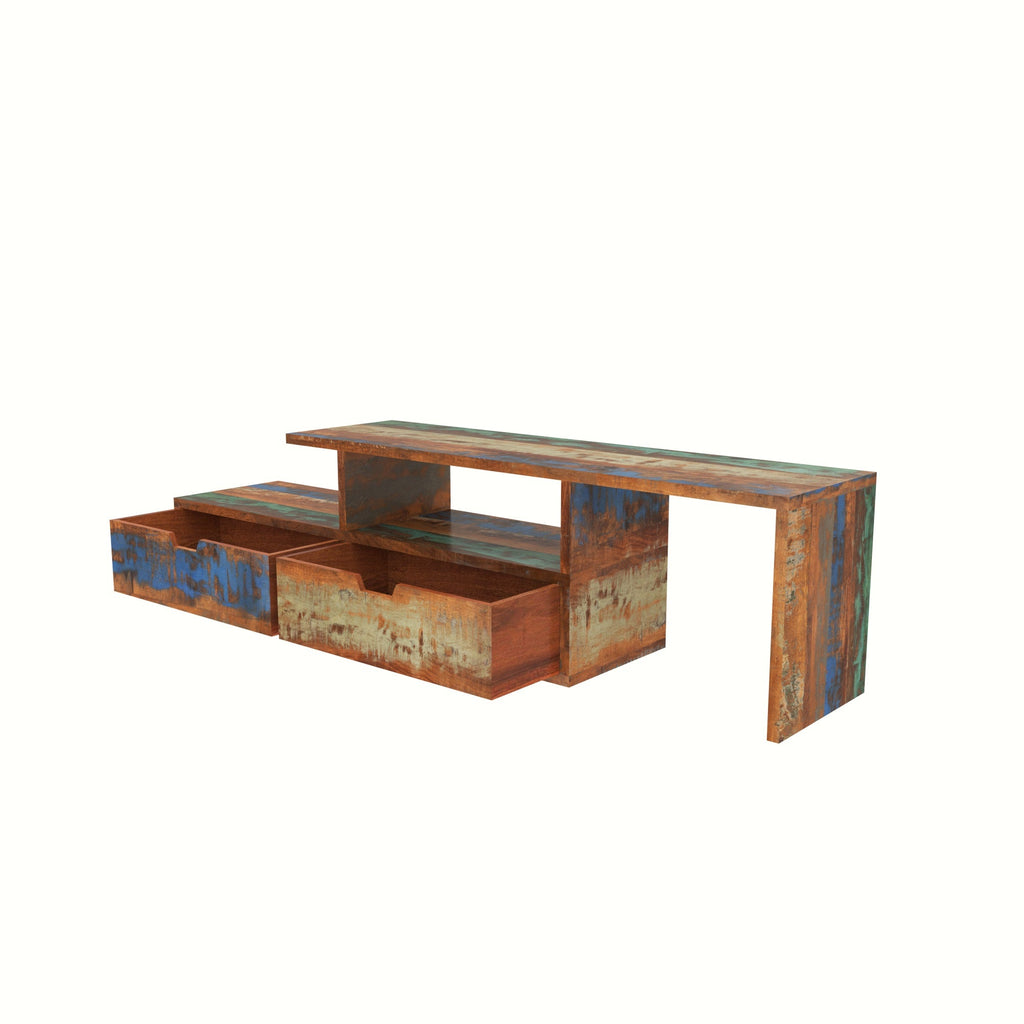 Celine Rustic TV Unit — view 6