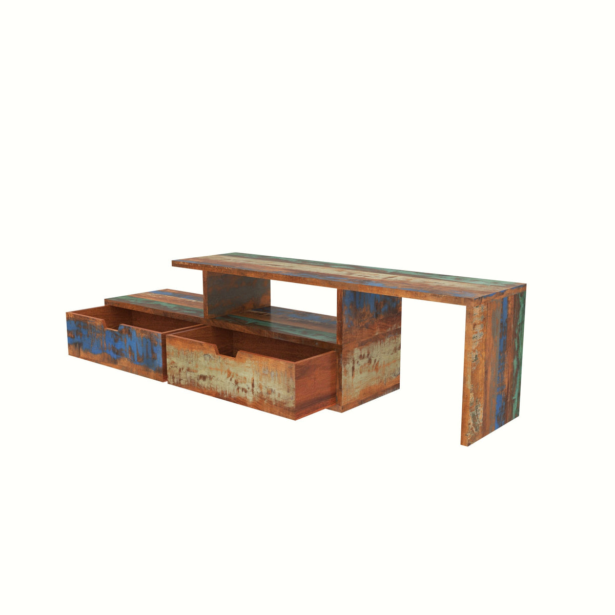 Celine Rustic TV Unit — view 6
