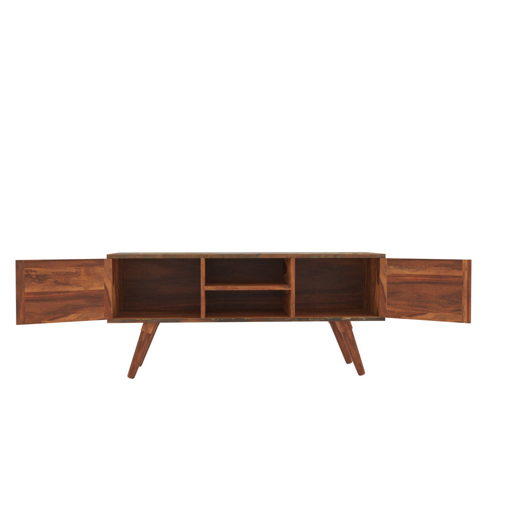 Cora Rustic Mid-Century TV Unit — view 6