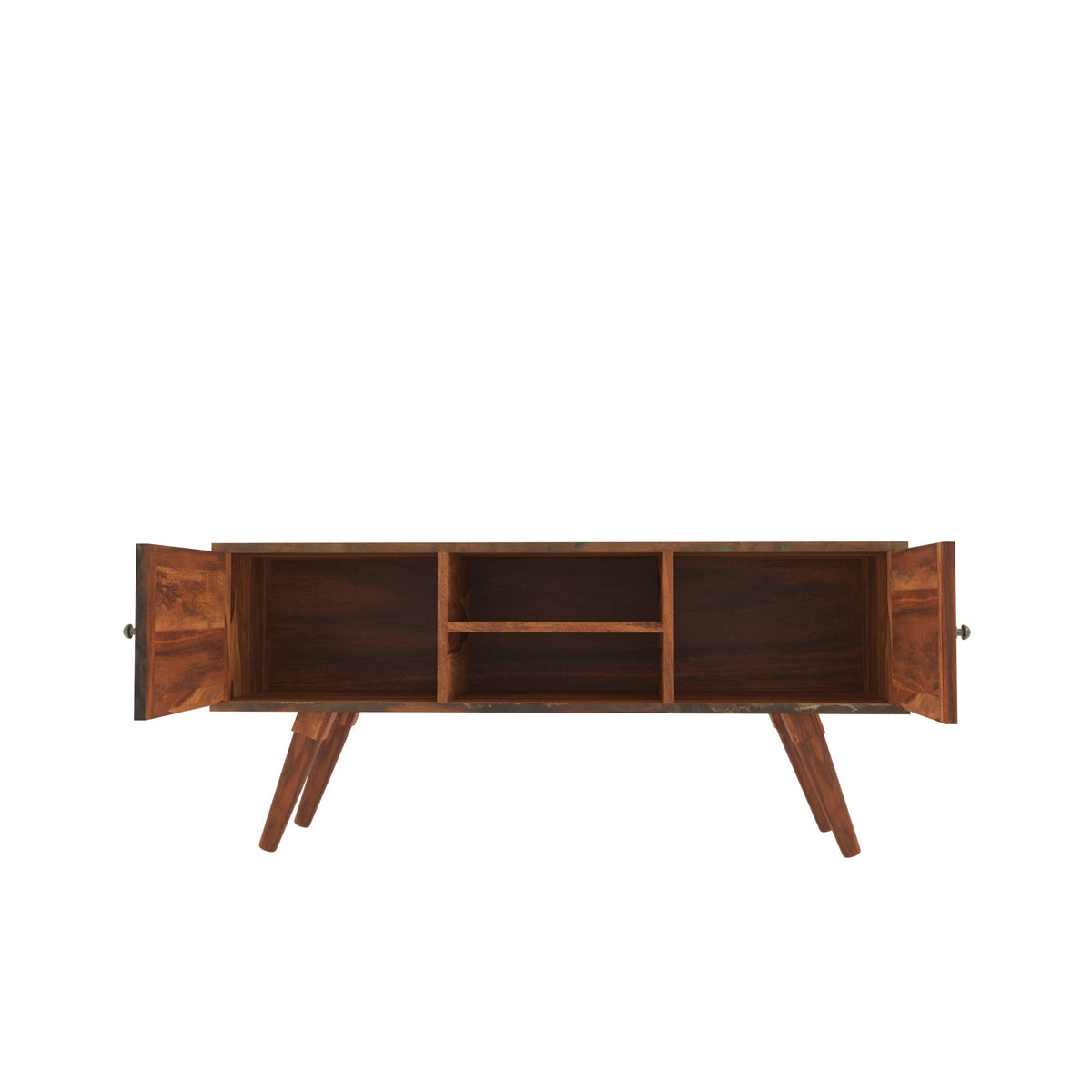 Cora Rustic Mid-Century TV Unit — view 7