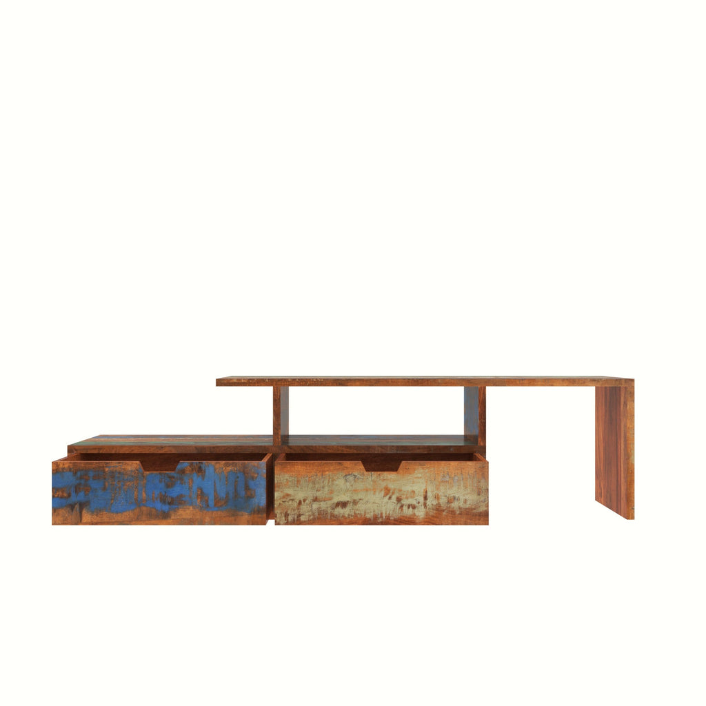Celine Rustic TV Unit — view 8