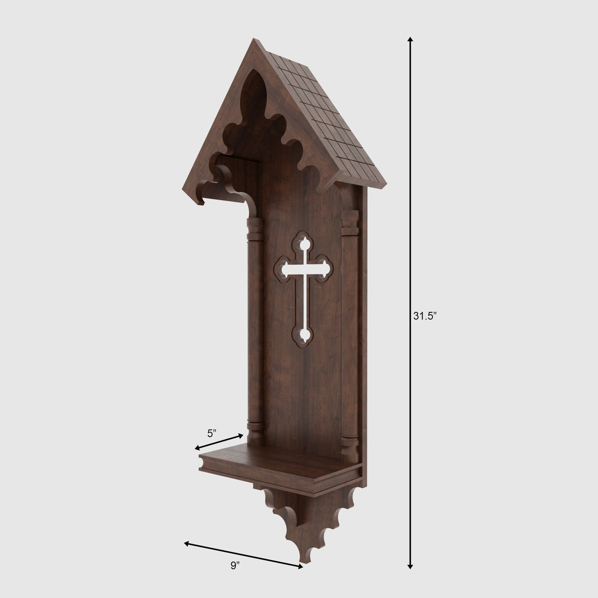 Freya Gothic Arched Altar — view 6