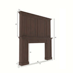 Calla Panelled TV Unit — view 6