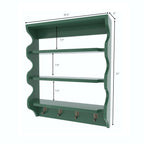 Flora Solid Wood Wall Shelf — view 6