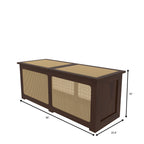 Aurelia Cane Storage Chest — view 6