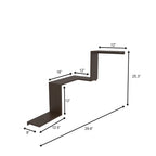 Maeve Floating Corner Wall Shelf — view 4