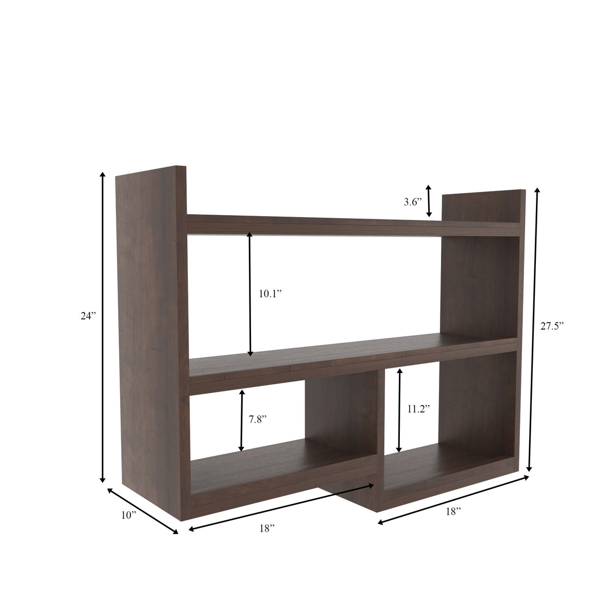 Hazel Solid Wood Wall Shelf — view 6