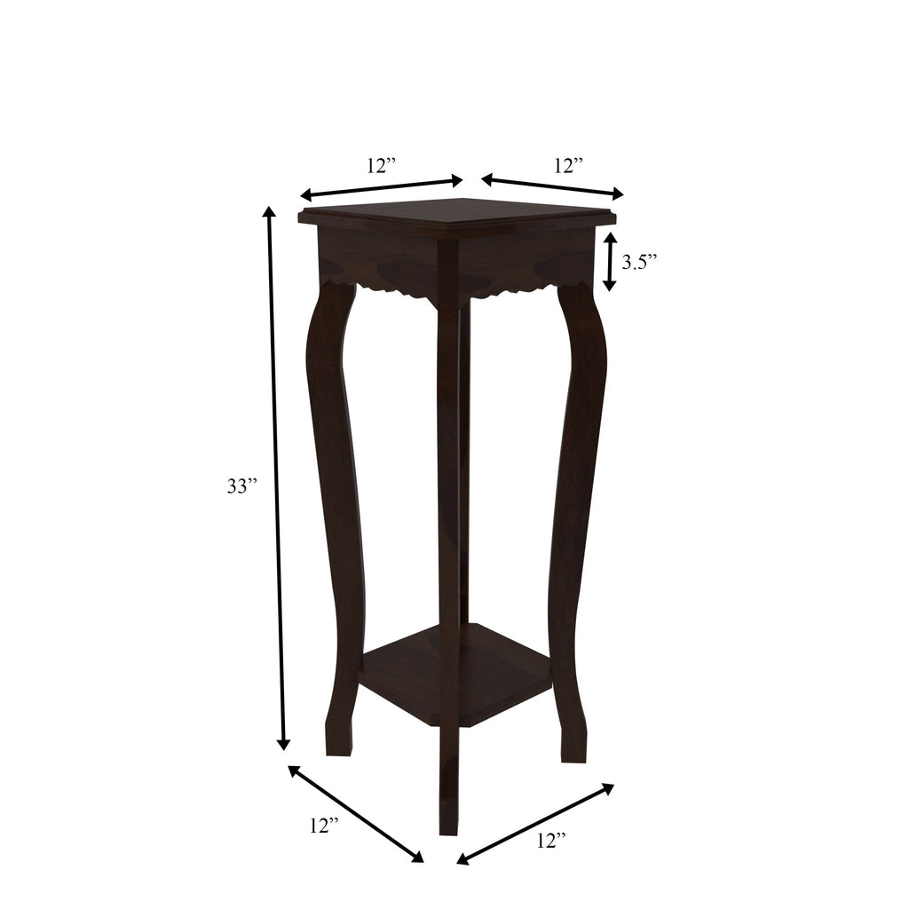 Hazel Solid Wood Side Table — view 6