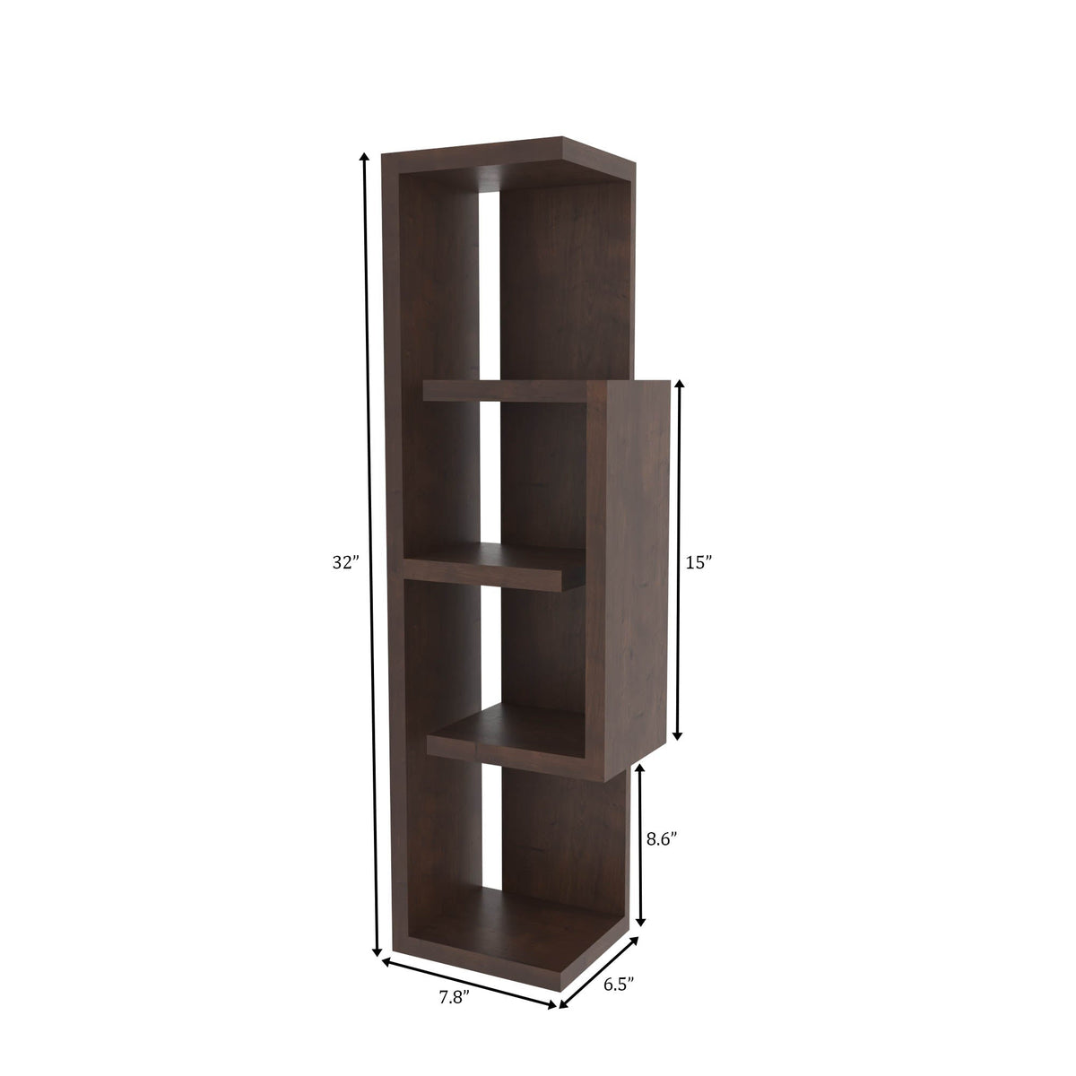 Dalia Asymmetric Wall Shelf — view 4