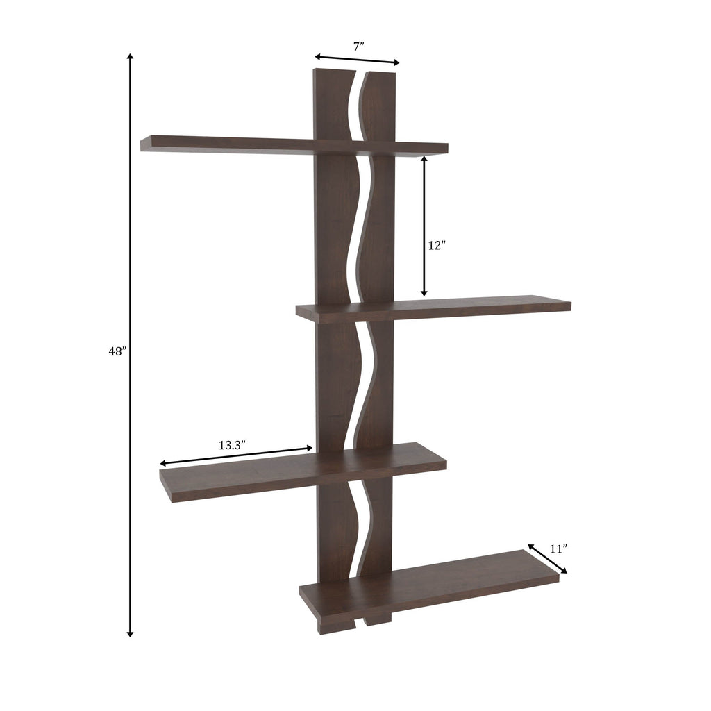 Elise Solid Wood Wall Shelf — view 5