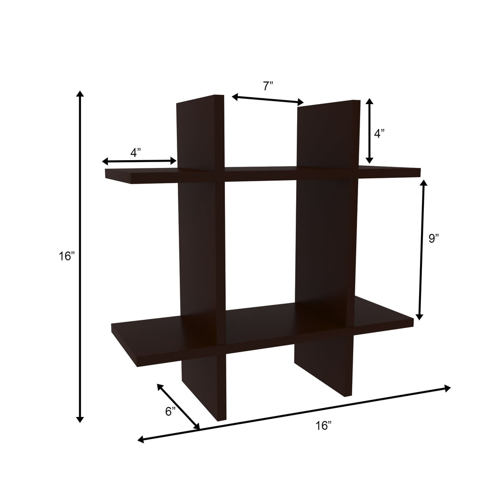 Nora Floating Engineered Wood Wall Shelf — view 4