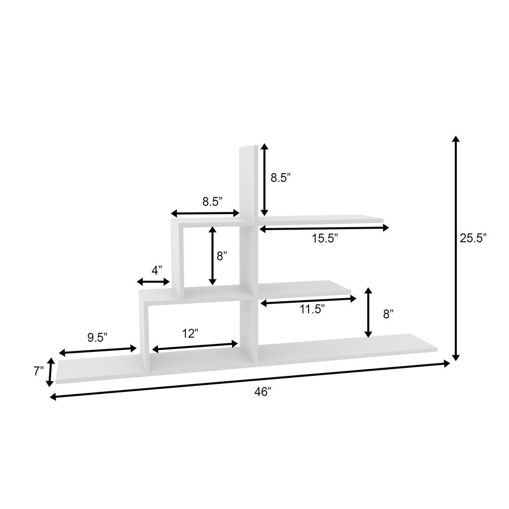 Margot Engineered Wood Wall Shelf — view 4