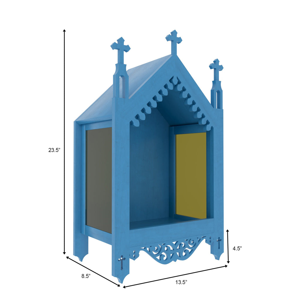 Estelle Gothic Engineered Wood Altar — view 6