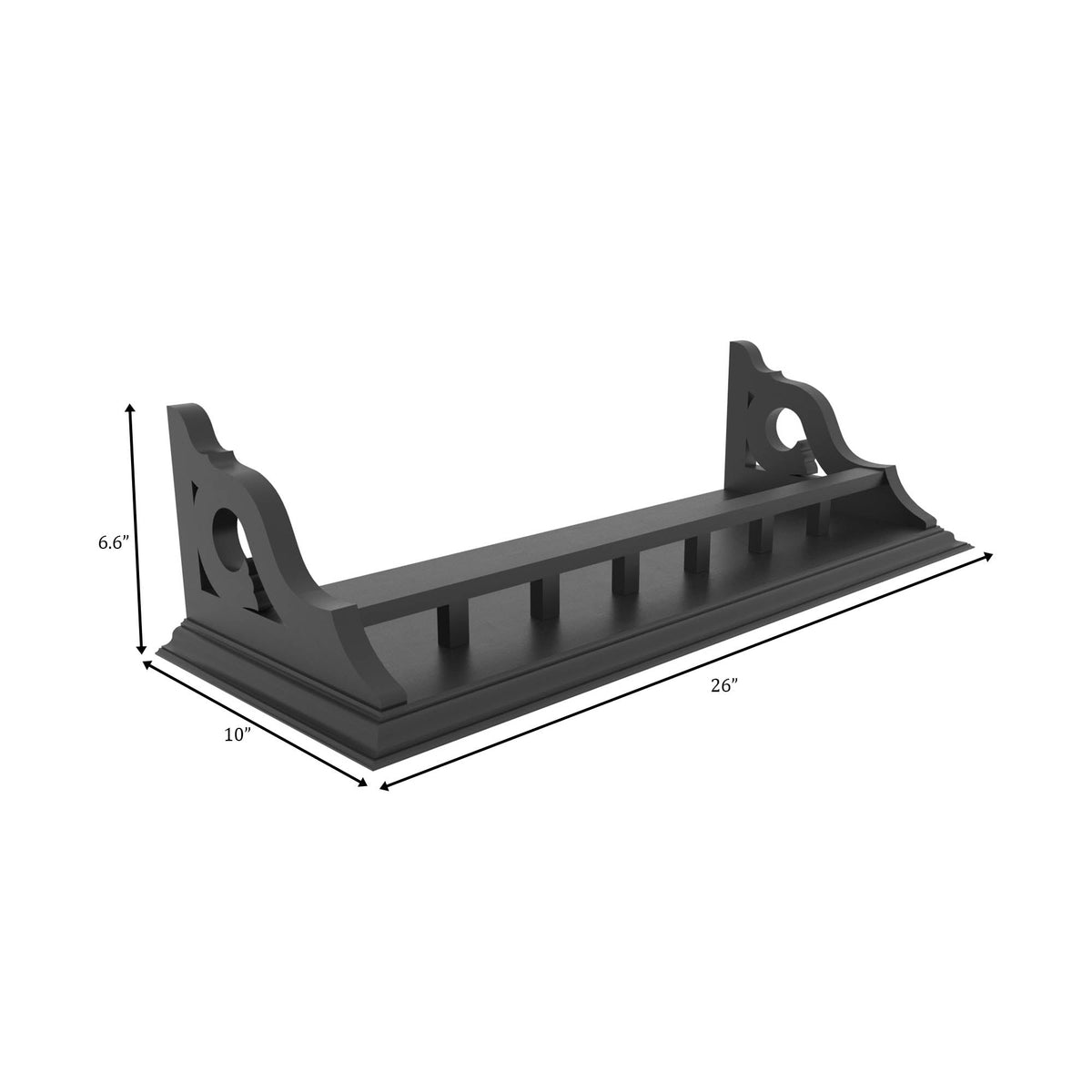 Aurelia Solid Wood Wall Shelf — view 5