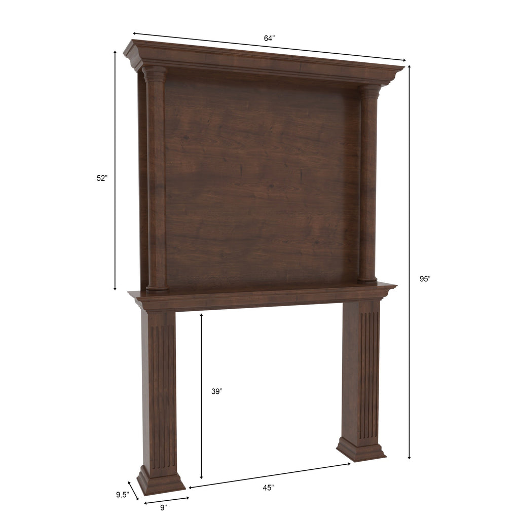Briar Solid Wood TV Unit — view 7