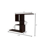 Lumi Asymmetric Engineered Wood Wall Shelf — view 4