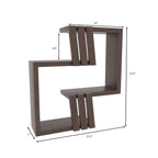 Celine Geometric Wall Shelf — view 5
