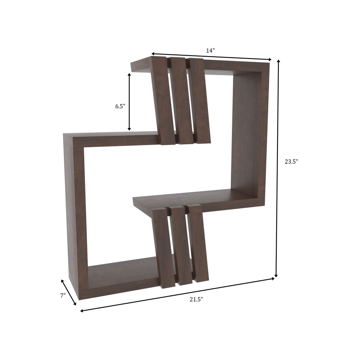 Celine Geometric Wall Shelf — view 5