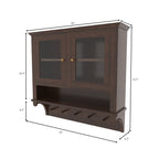 Arden Solid Wood Storage Cabinet — view 7