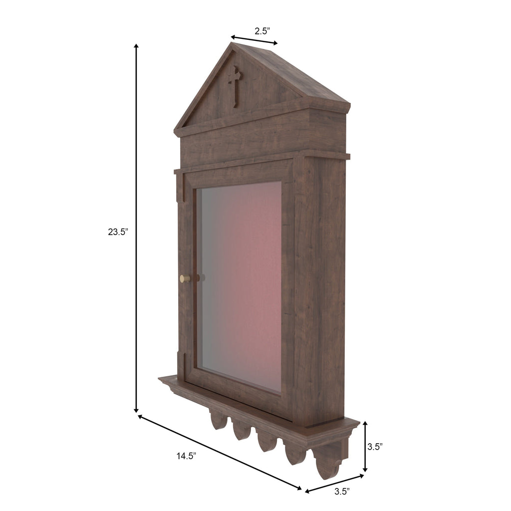 Elodie Glass Panel Altar — view 7