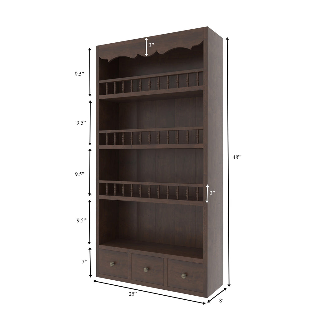 Fiora Solid Wood Wall Shelf — view 6