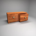 Cleo Solid Wood 2 Drawer Desktop Chest - product image 1