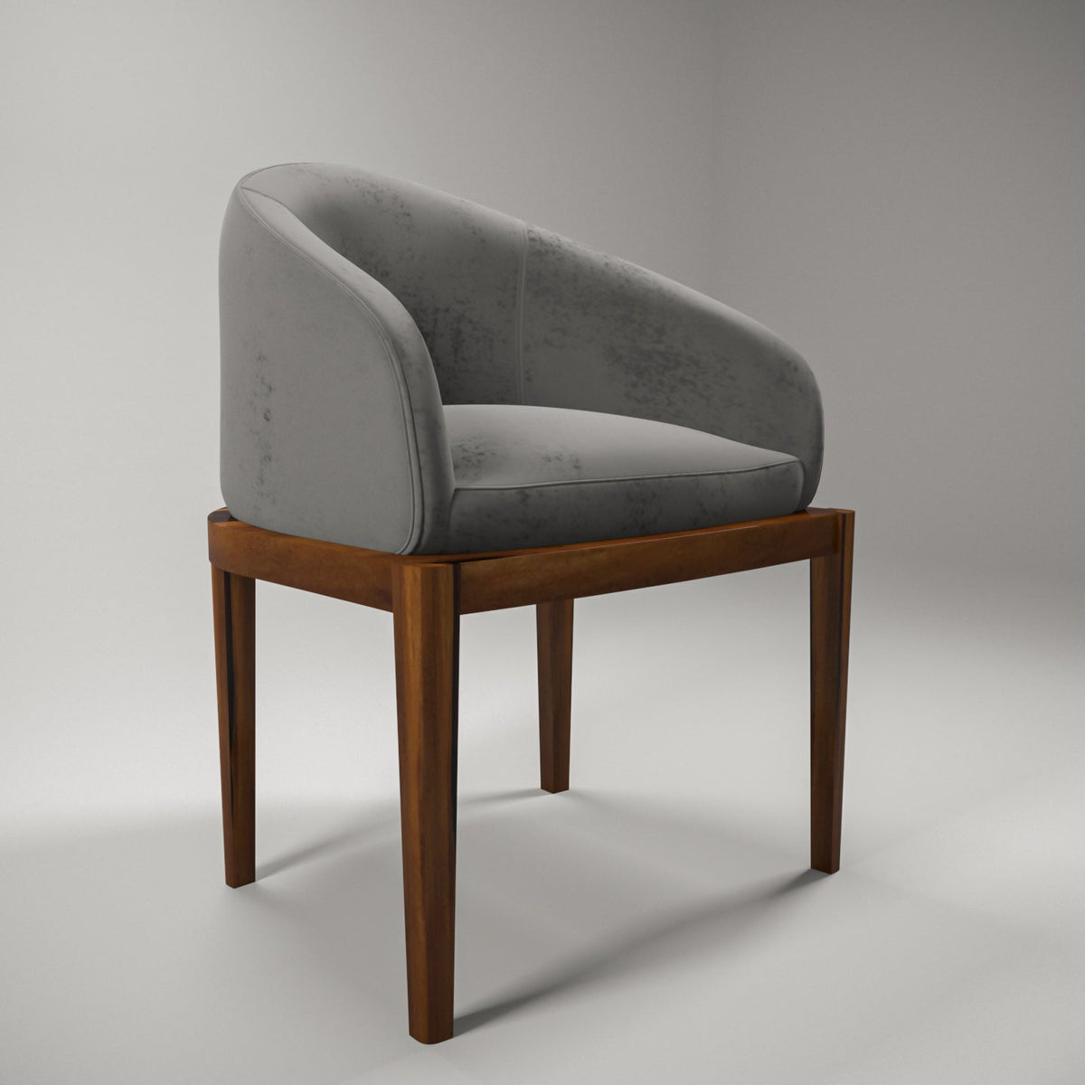 Olena Solid Wood Armchair — view 3