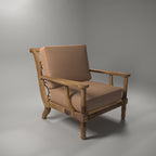 Evora Solid Wood Armchair — view 2