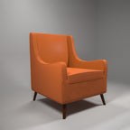 Emery Upholstered Armchair — view 3
