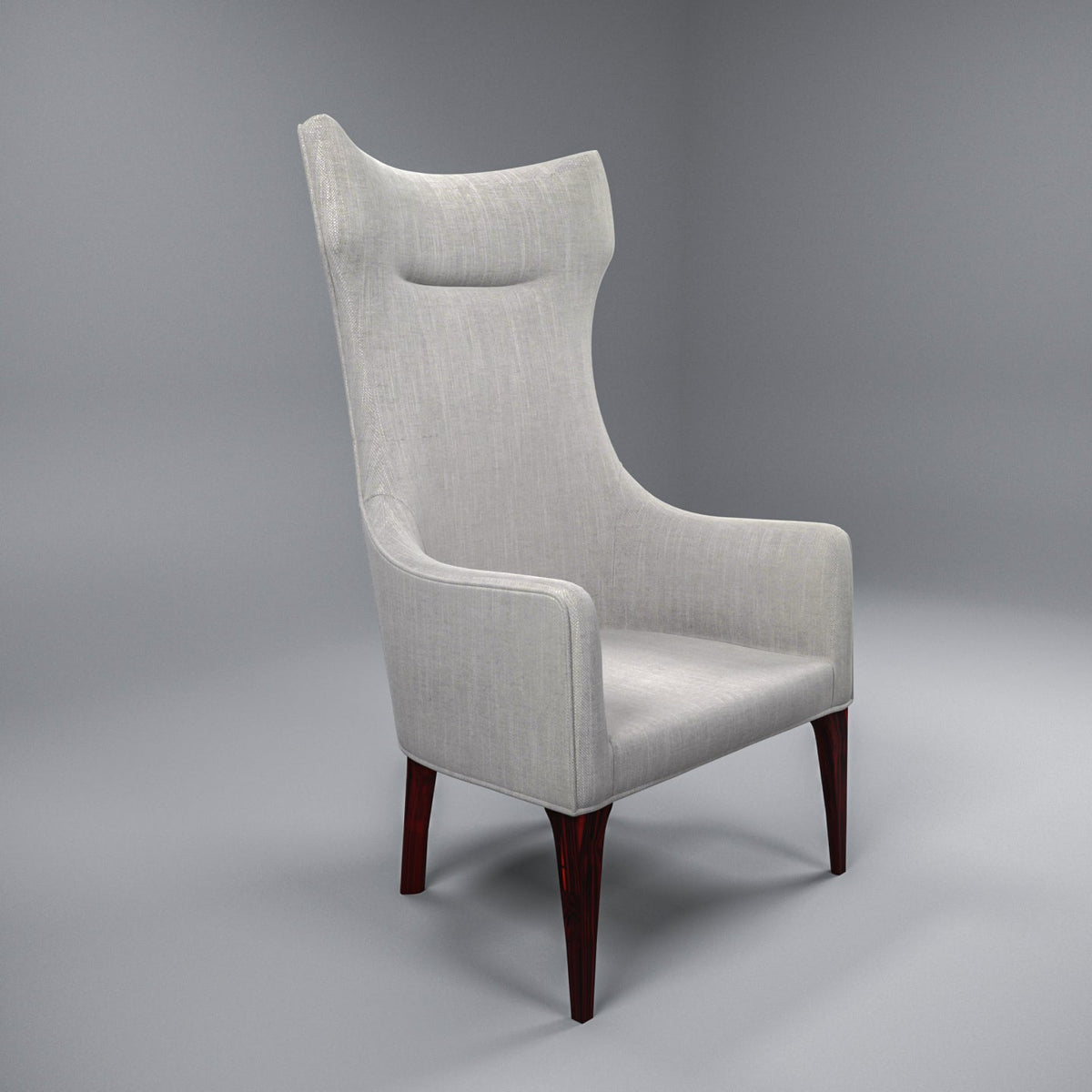 Calla White Armchair — view 1