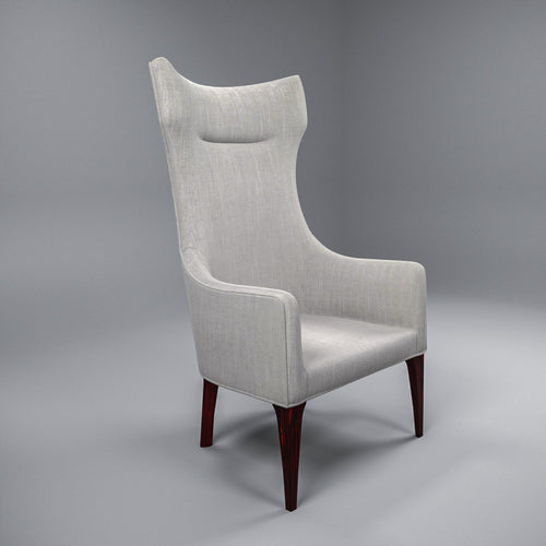 Calla White Armchair — view 1