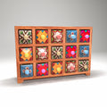 Mira 15 Drawer Ceramic Chest - Natural - product image 1