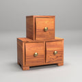 Etta Solid Wood Tiered 3 Drawer Chest - product image 1