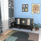Laurel Inlay Woven Hanging Swing — view 1