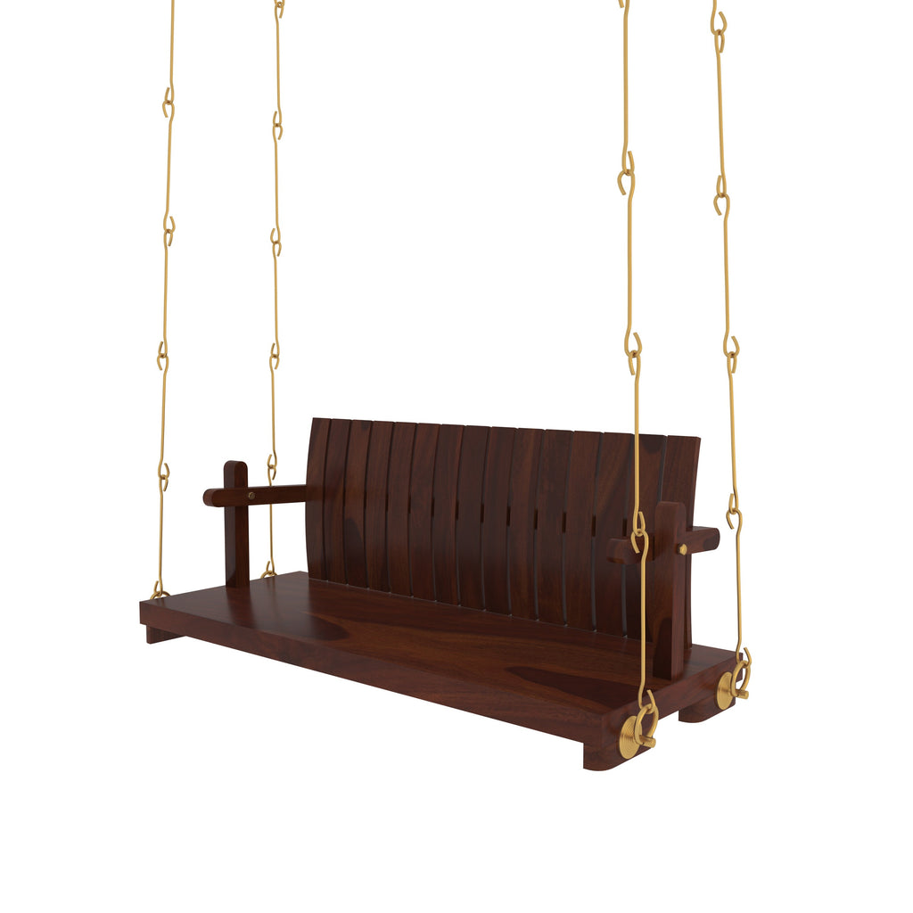 Liv Solid Wood Hanging Swing — view 4